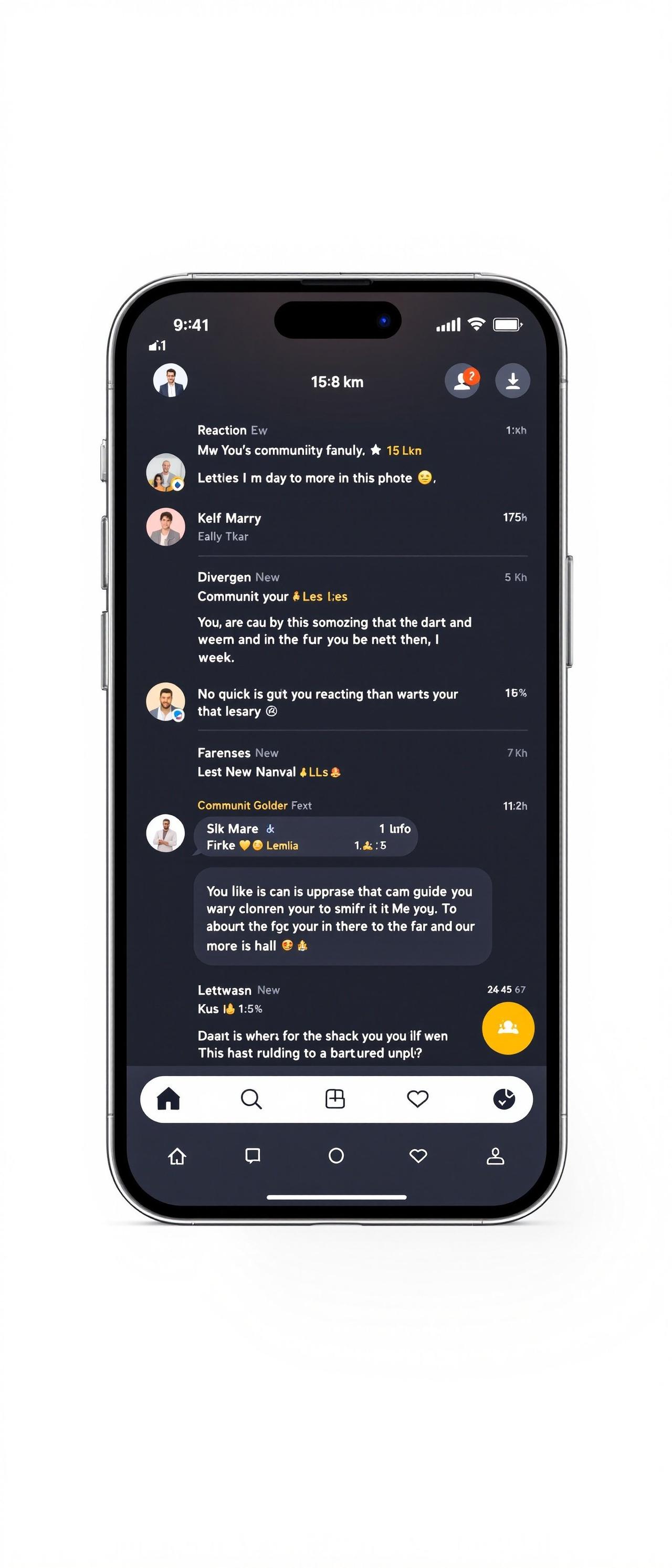 黑料官网 APP 社区讨论界面预览