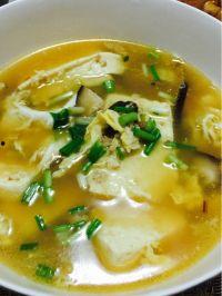 豆腐吃瓜鸡蛋汤,营养美味,夏日解暑佳品